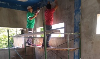 OBRAS PBLICAS TRABAJA EN EL POLO CULTURAL SUR